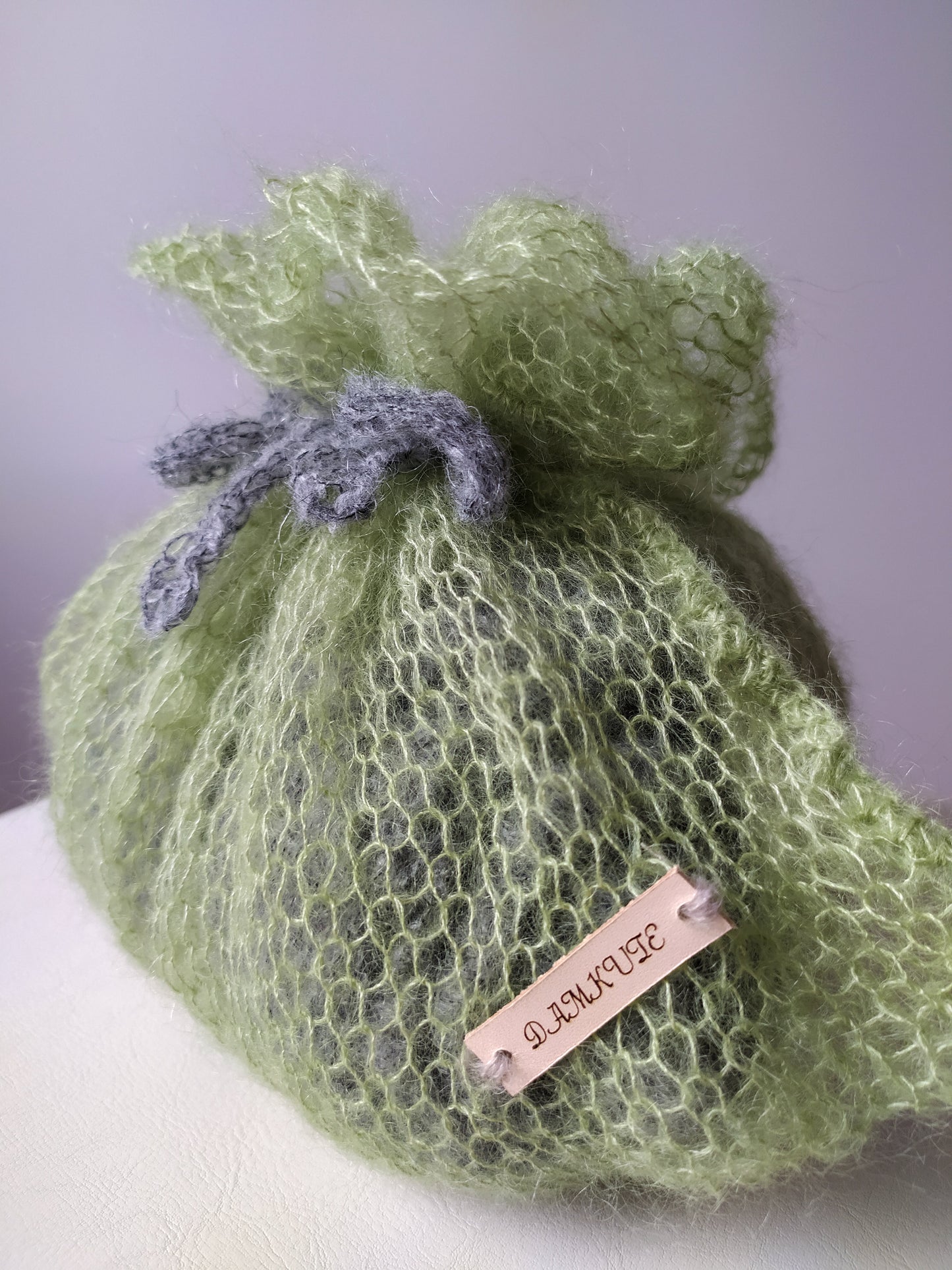 Gray Waisted Short Mohair&Silk Sweater Lightweight For All Seasons Soft Non-itchy Warm For all Occasions Perfect for Travel