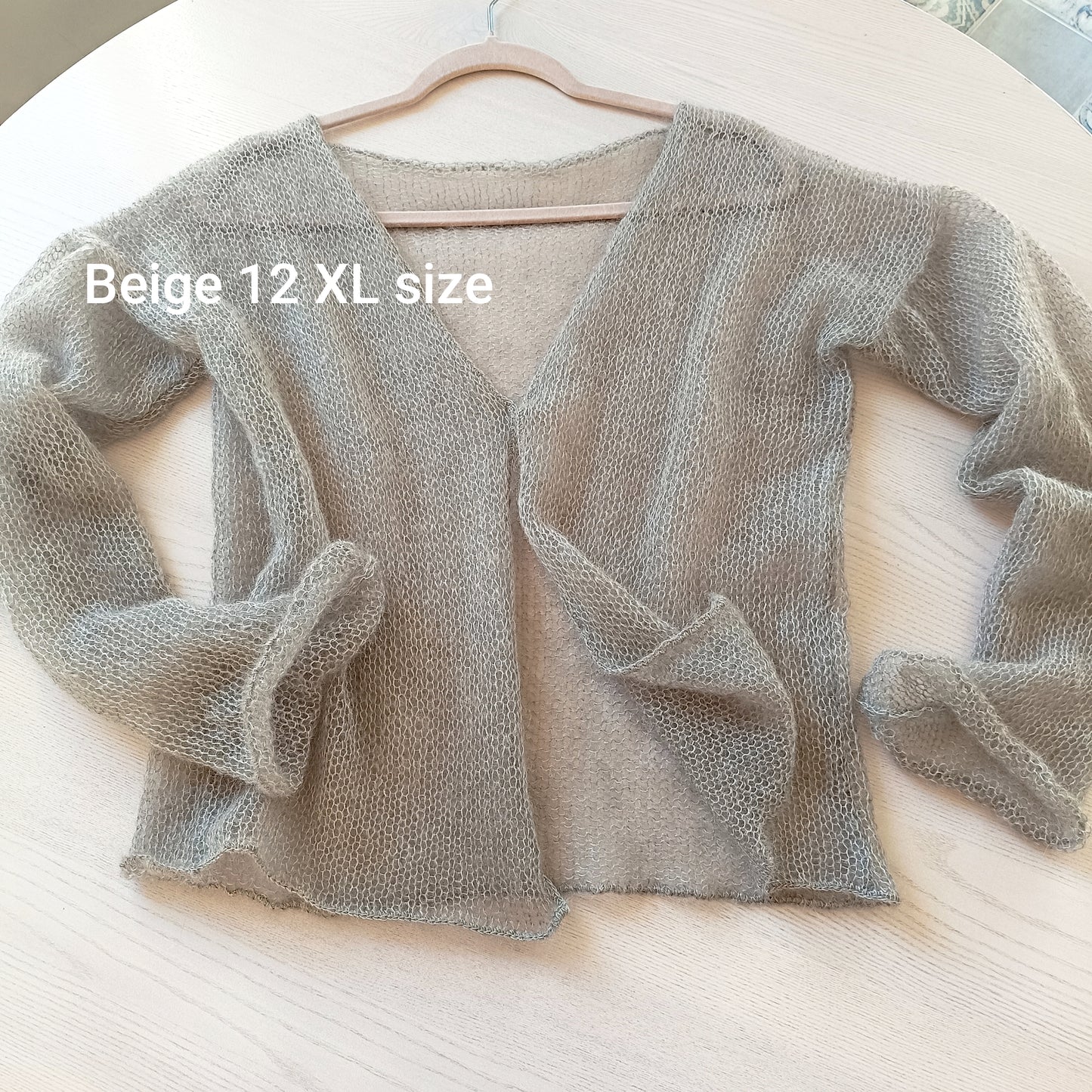 Mohair Silk Cardigan: Lightweight Slim Knit Sweater