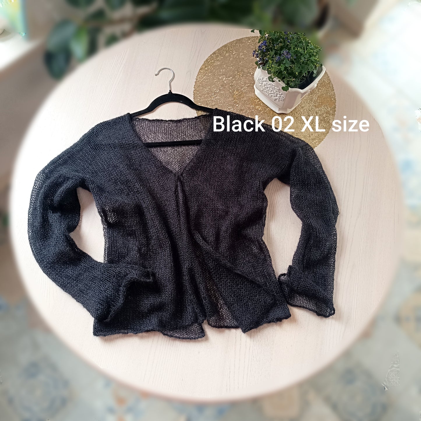 Mohair Silk Cardigan: Lightweight Slim Knit Sweater