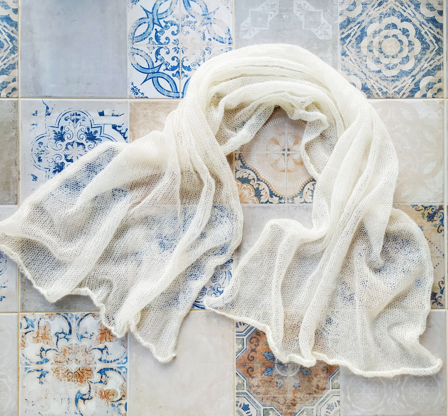 Mohair Silk Shawl: Lightweight Elegant Wrap