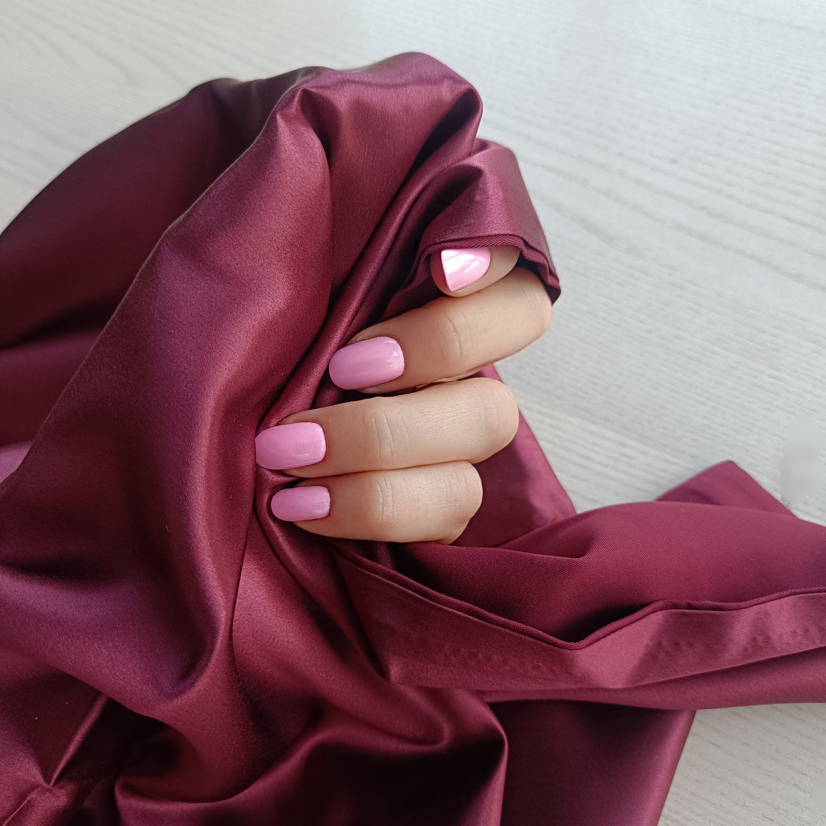 Claret Silk pillowcase