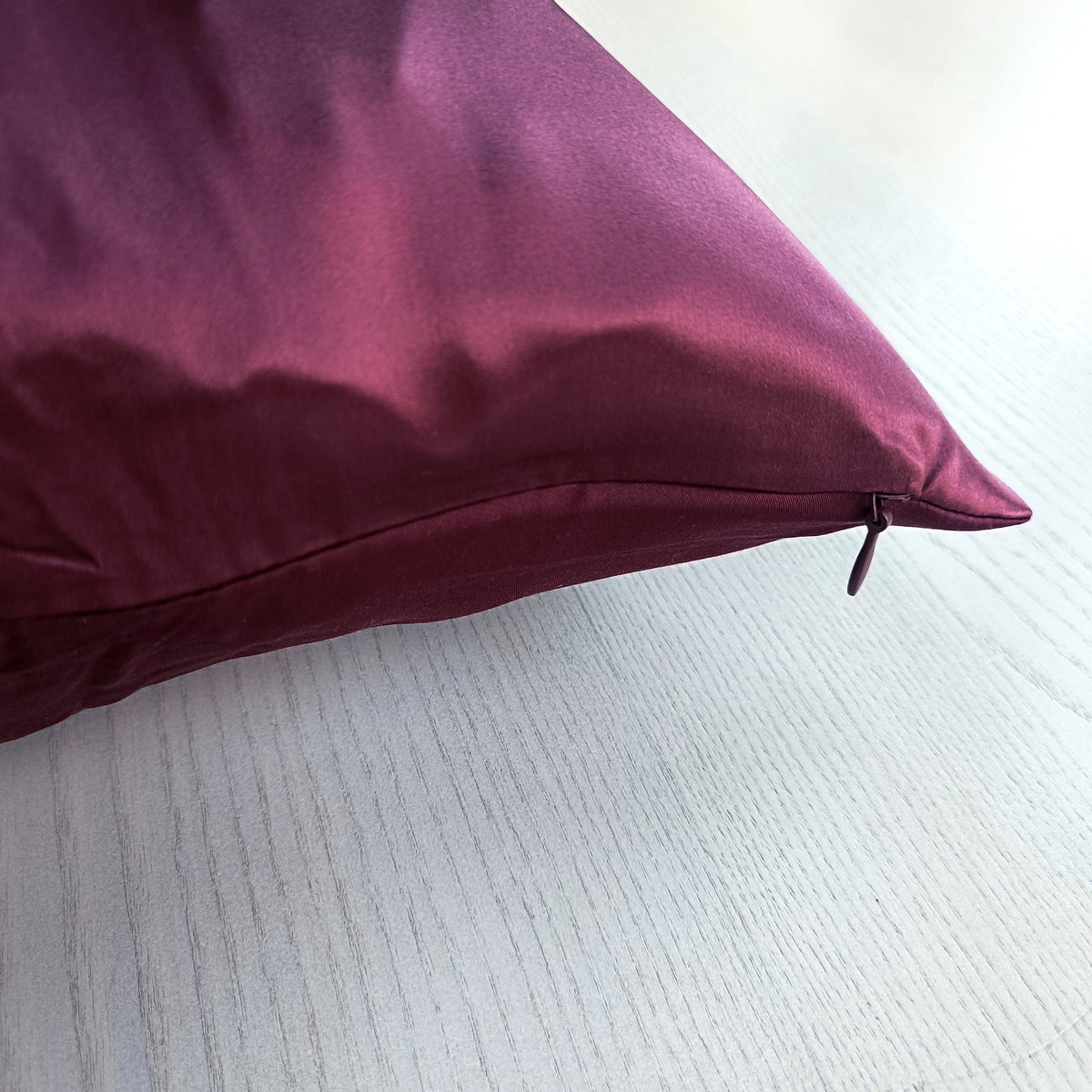 Claret Silk pillowcase
