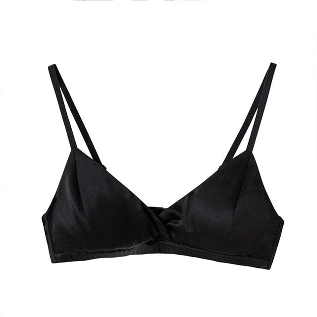 Womens Sexy 3/4 Cup Bra 100% Natural Silk Lining Lace Triming Detachabel  Padded Wire Free Fantasie Bras Clearance Everyday Bralette Black Bralett  From Xbeauty, $18.42